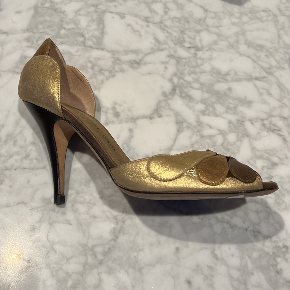 Giuseppe Zanotti Burma Dore Sandalo.  37.5